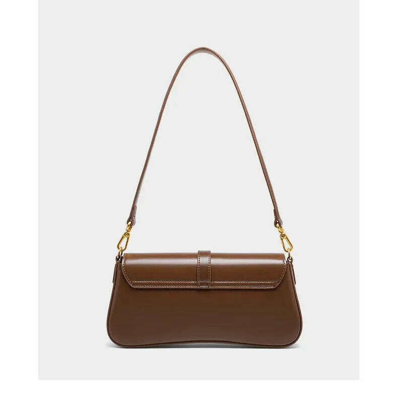 YANATARI Cowhide Leather Crossbody Bag - Vintage Luxury