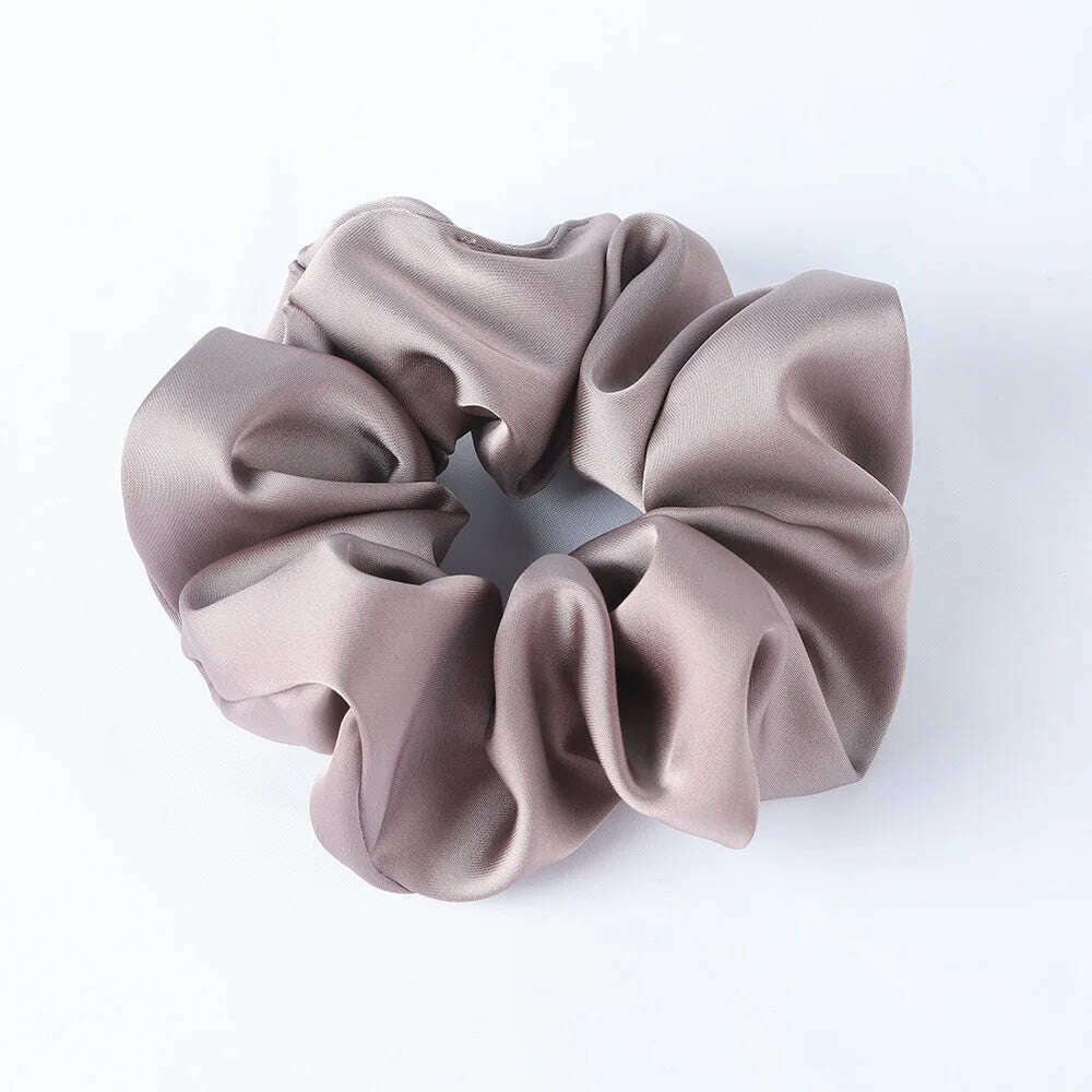 Oversize Satin Scrunchies Elastic Hair Ties