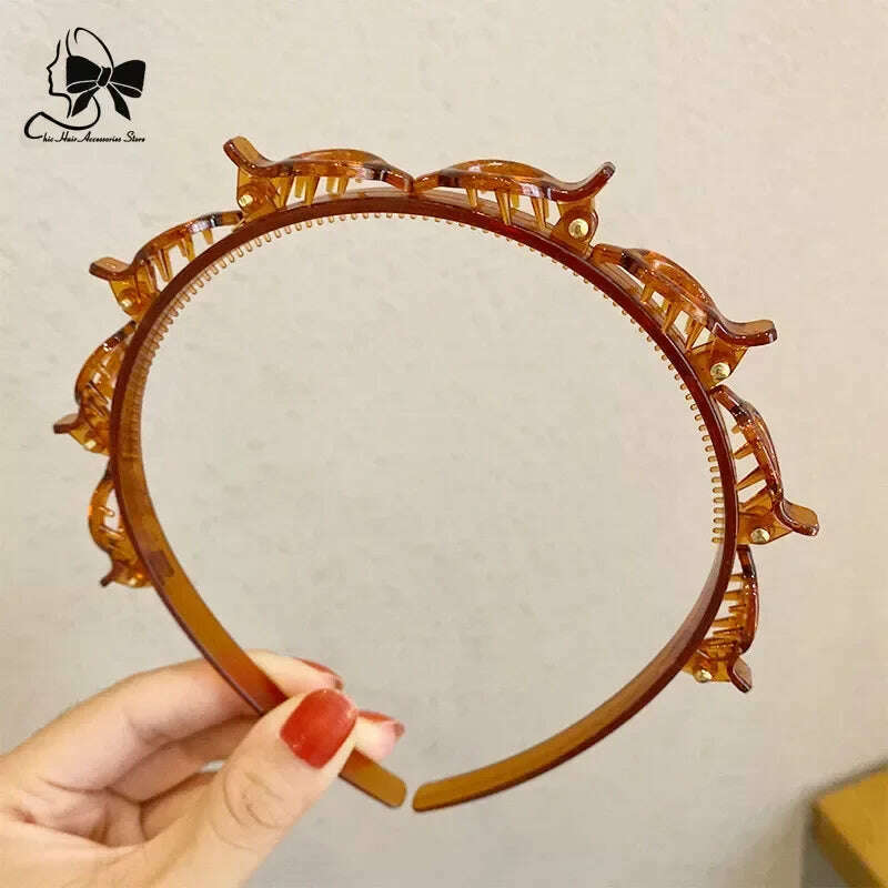 2024 Double Band Non-Slip Headbands for Women.