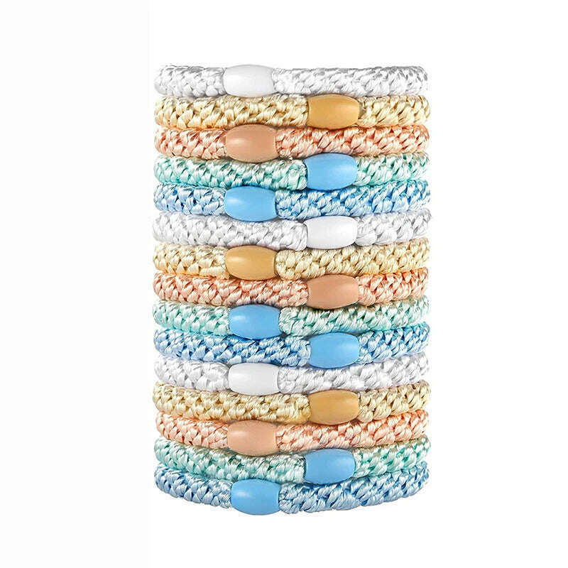 5pc Korean Elastic Hair Ties Scrunchies