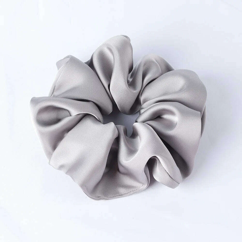 Oversize Satin Scrunchies Elastic Hair Ties
