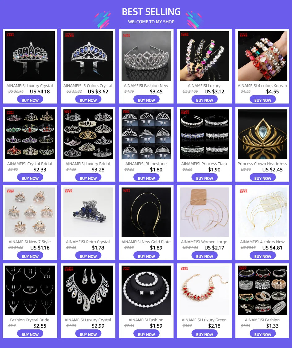 Elegant Crystal Bride Jewelry Set