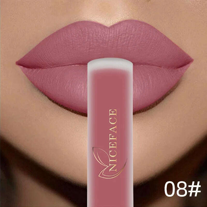 NICEFACE Nude Matte Liquid Lipstick