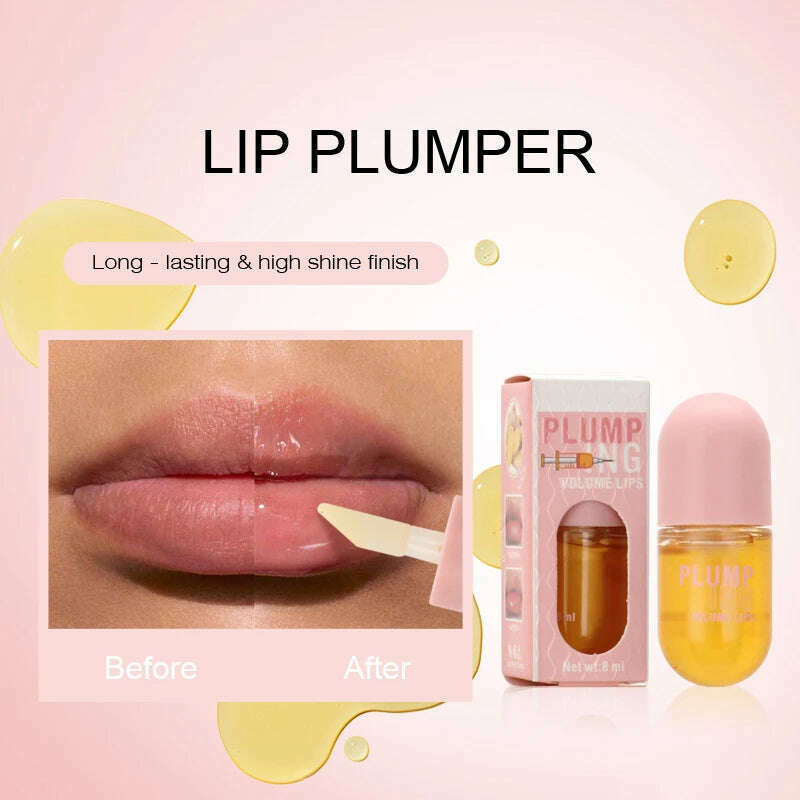 Eelhoe Lip Plumper Oil – Instant Volumizing Lip Serum