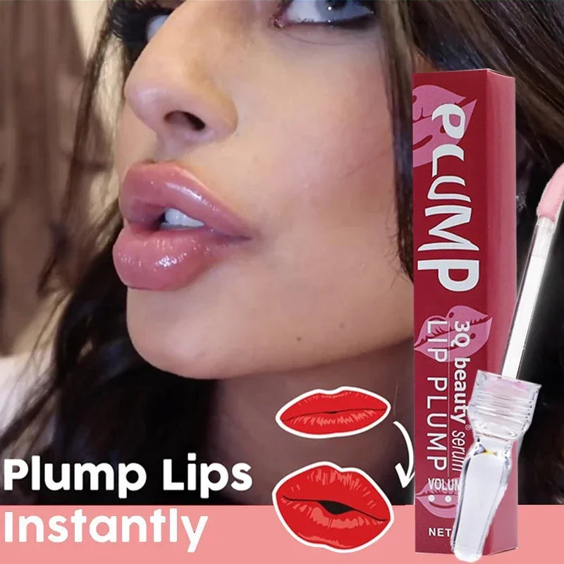 Lip Plump Serum – Moisturizing & Volumizing Lip Oil