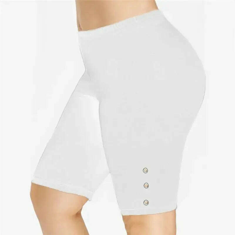 Ladies Biker Shorts – Stretch, Soft, Summer Sports Shorts - D&M Boutique