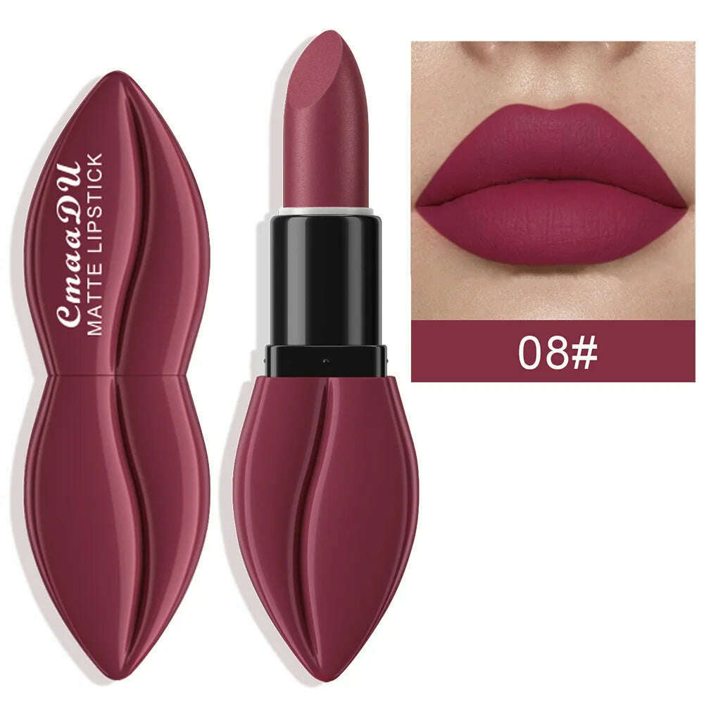 Waterproof Matte Velvet Lip Gloss – Long-Lasting Lipstick