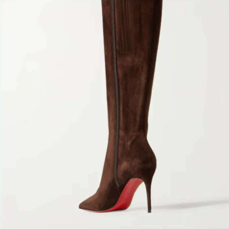 Ods Pointed Toe Knee High Boots