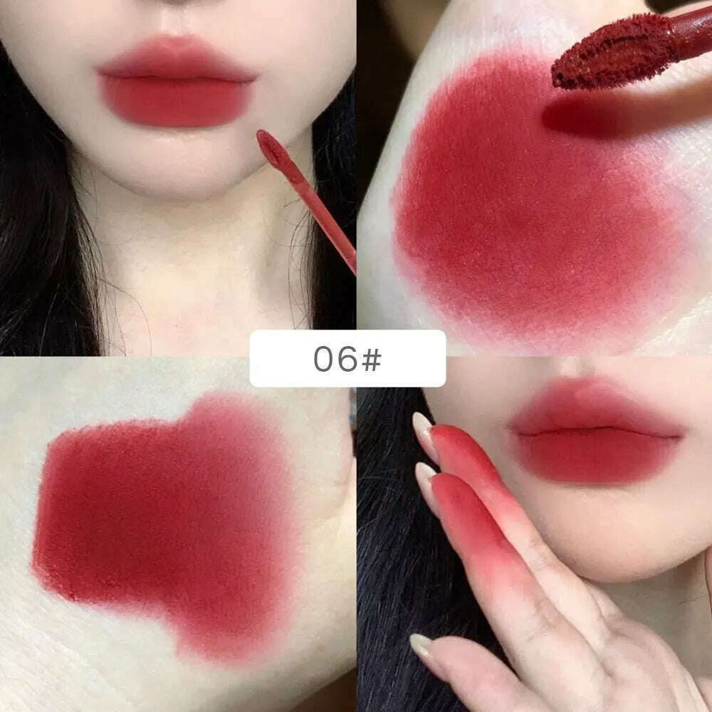 Gege Bear Rabbit Lip Glaze – Matte Velvet Lip Clay