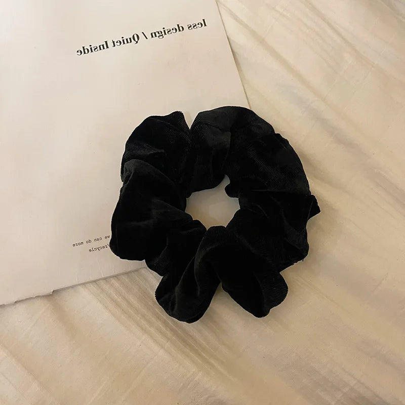 Large Velvet Hair Scrunchies
