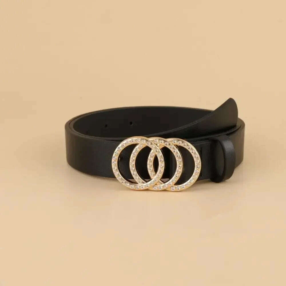 Waist Decoration Fashion Versatile Leather Belt