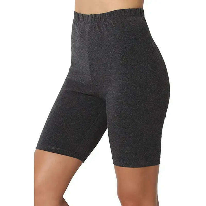 Ladies Biker Shorts – Stretch, Soft, Summer Sports Shorts - D&M Boutique
