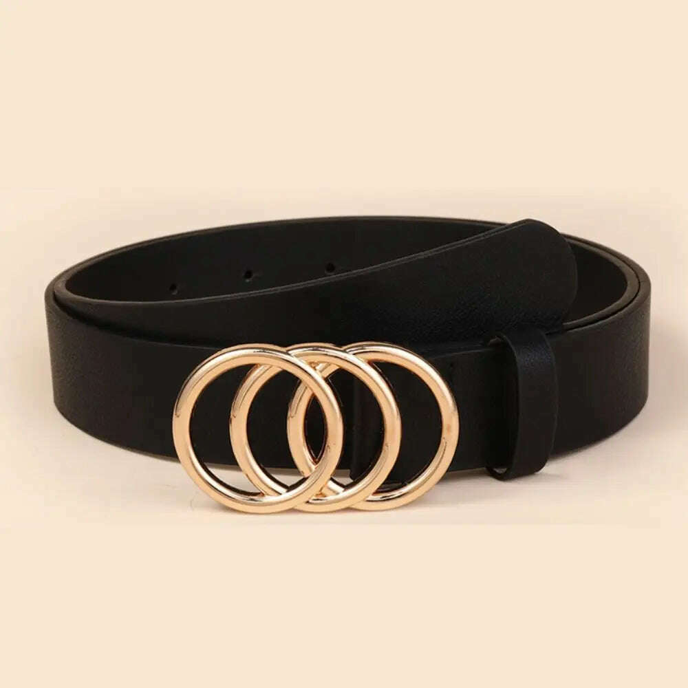 Waist Decoration Fashion Versatile Leather Belt