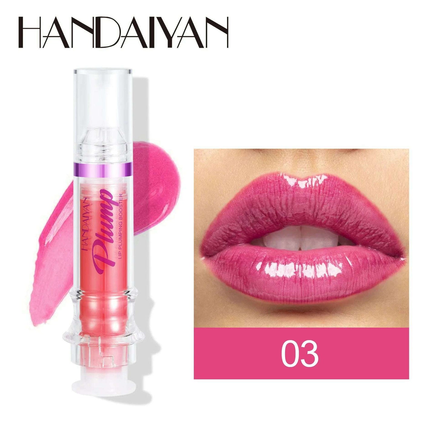 Handaiyan Lip Plumping Booster – Glitter Lip Gloss