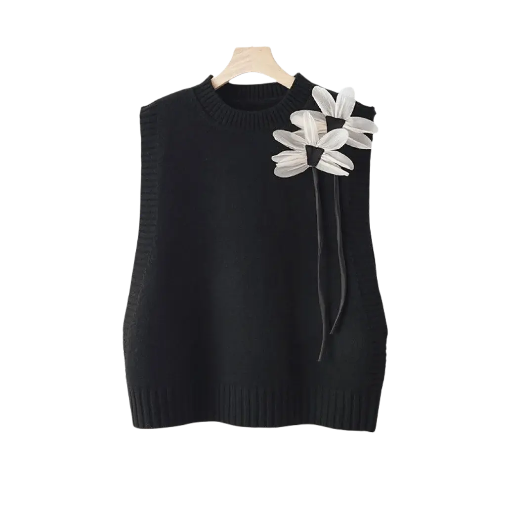 Autumn Winter Knitted 3-Piece Set: Vest, Shirt & Pants - D&M Boutique