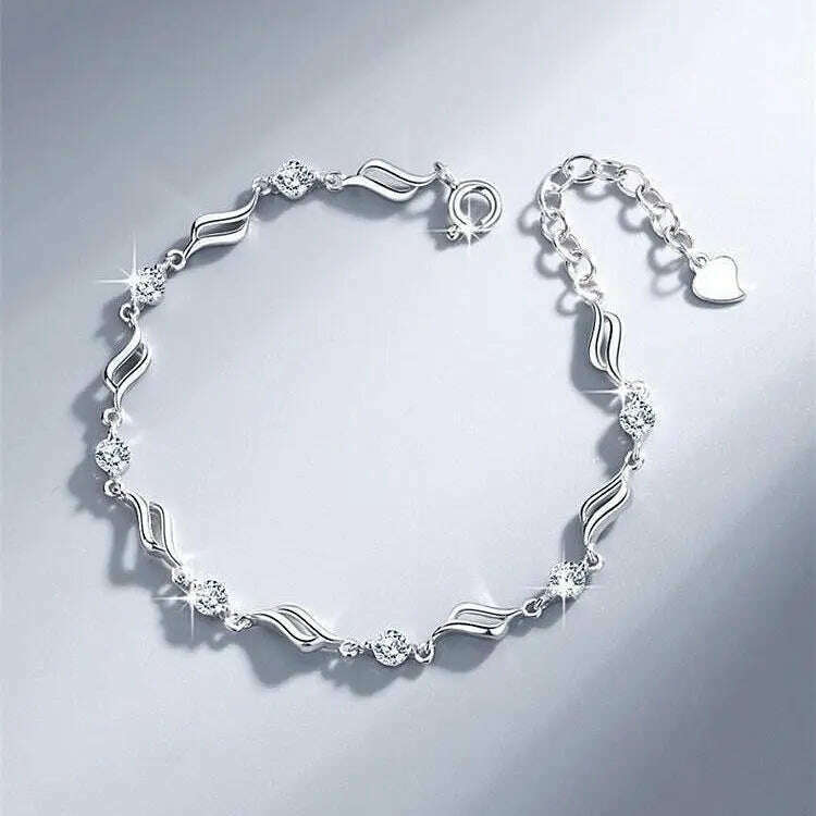 High Quality 925 Sterling Silver Bracelet for Women