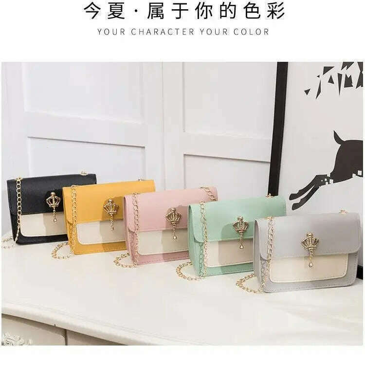 Fashion New Women’s Crossbody Bag PU Leather Small Flap