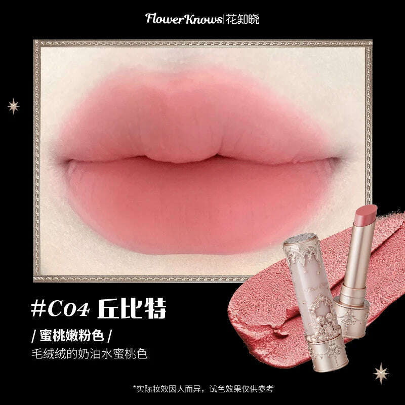Flower Knows Little Angel Velvet Lipstick – Long-Lasting Matte