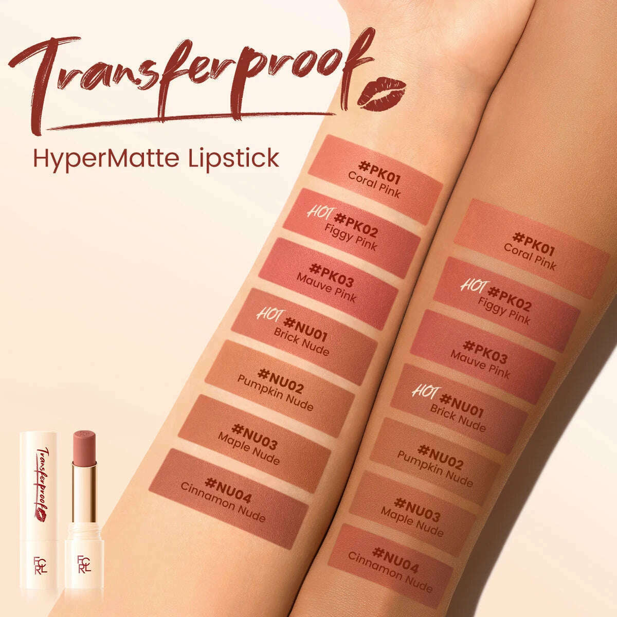 FOCALLURE Lightweight Matte Lipstick