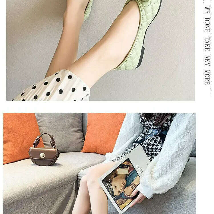 Fashion Pointed Toe Flats - Casual Loafers for Women