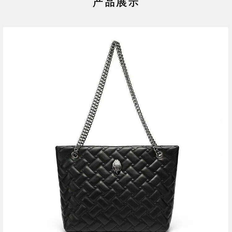 Kurt Geiger London women's luxury tote with eagle head