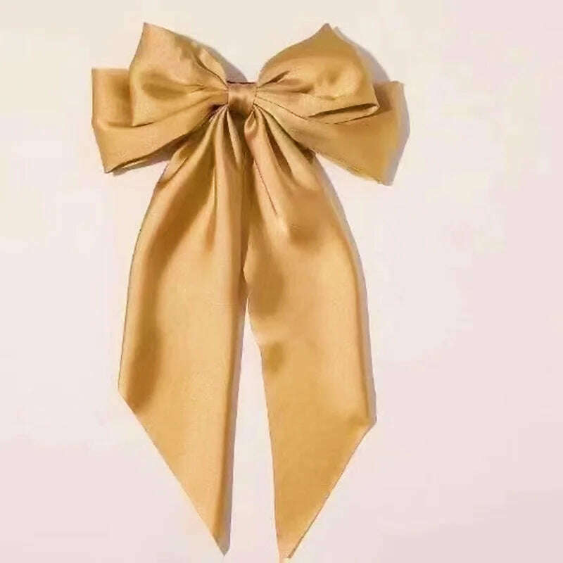 Bow Ribbon Hair Clip for Women