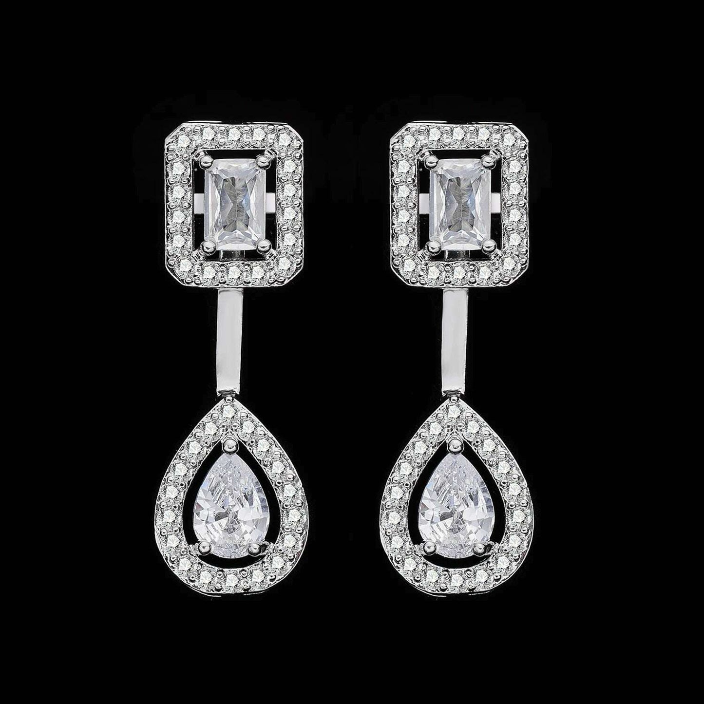 2024 Women's 4-Piece Jewelry Set with Cubic Zirconia