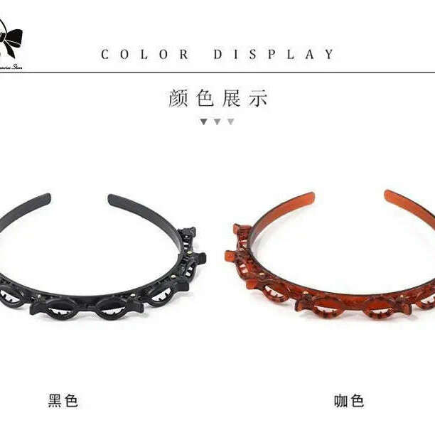 2024 Double Band Non-Slip Headbands for Women.