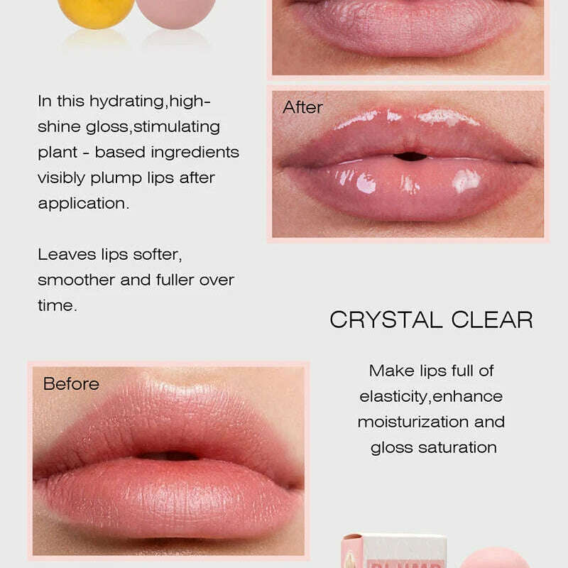 Eelhoe Lip Plumper Oil – Instant Volumizing Lip Serum