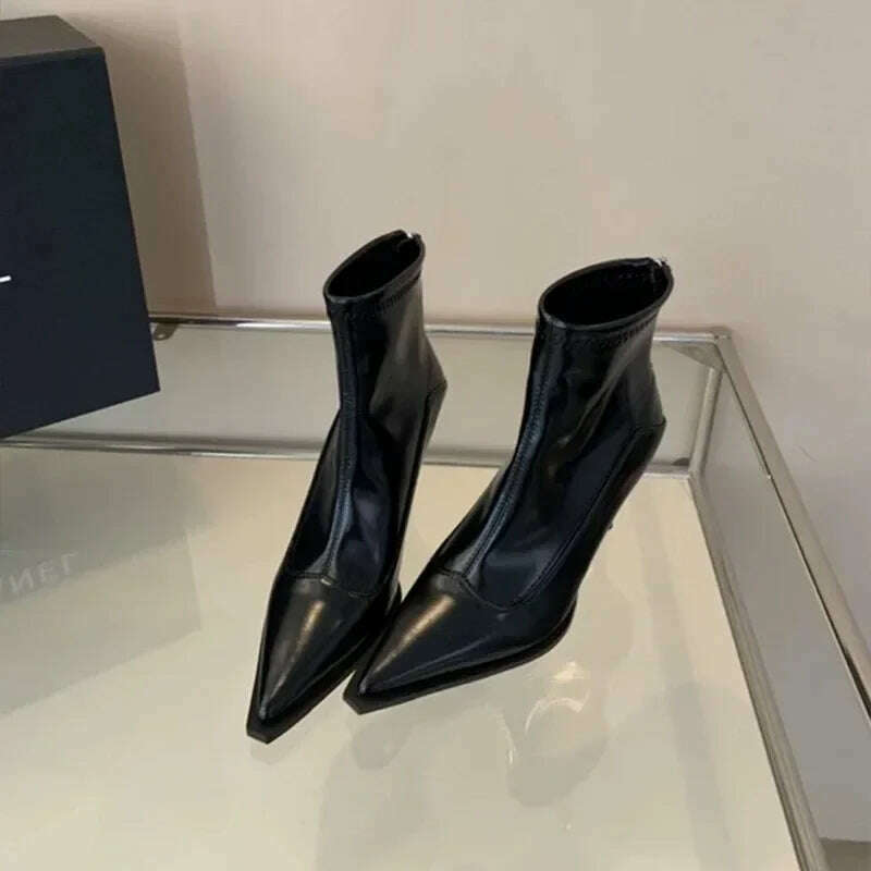 QANZ 2024 High-Quality Women’s Mid-Calf Boots