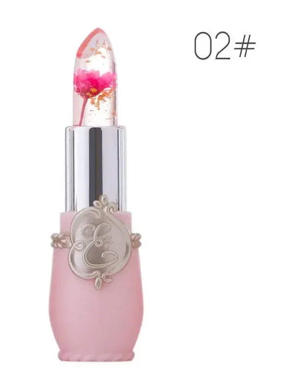 Waterproof Flower Lipstick Jelly – Color Changing