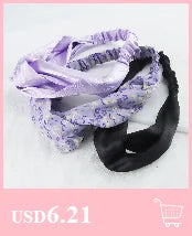 Satin Solid Color Scrunchies