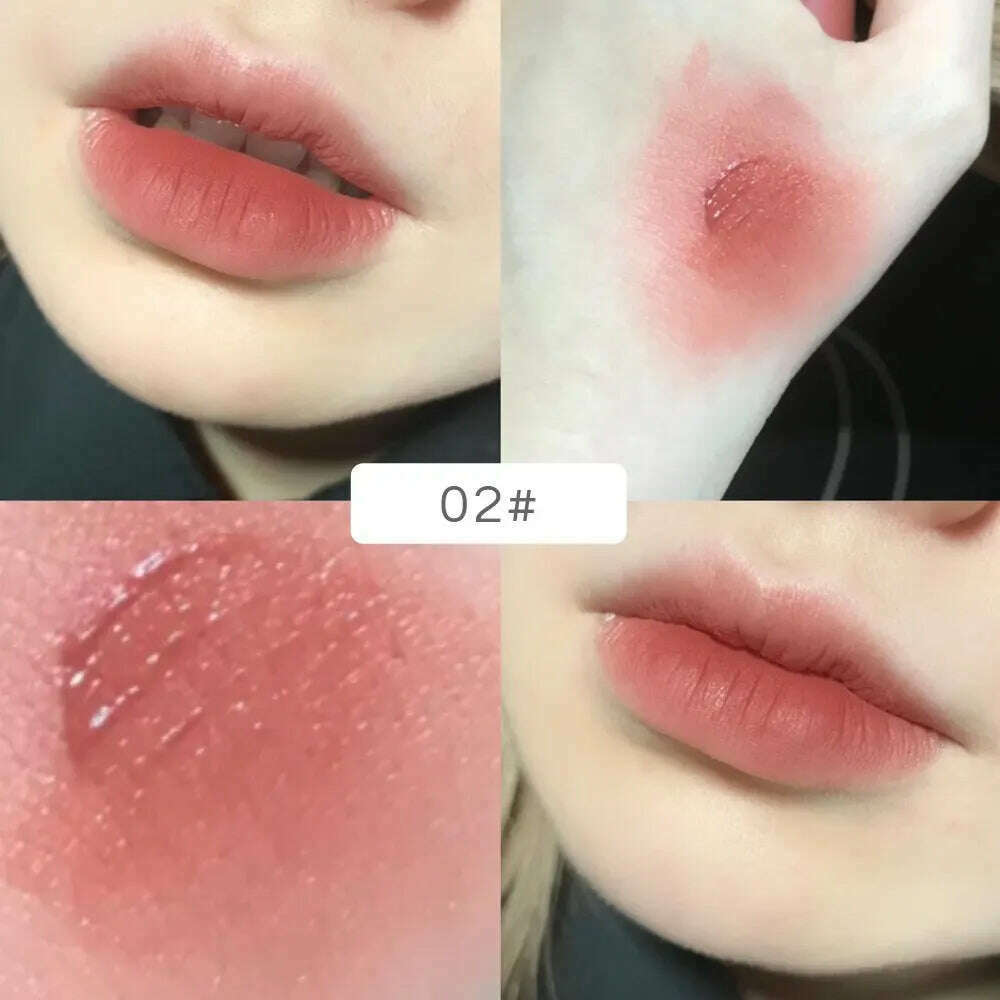 Gege Bear Rabbit Lip Glaze – Matte Velvet Lip Clay