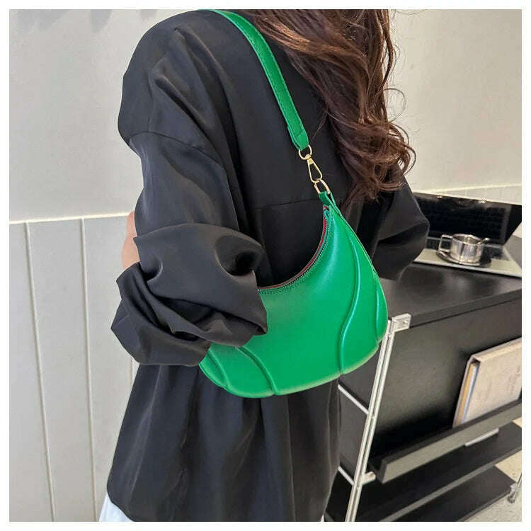Retro Leather Shoulder Bags - Simple & Stylish Design