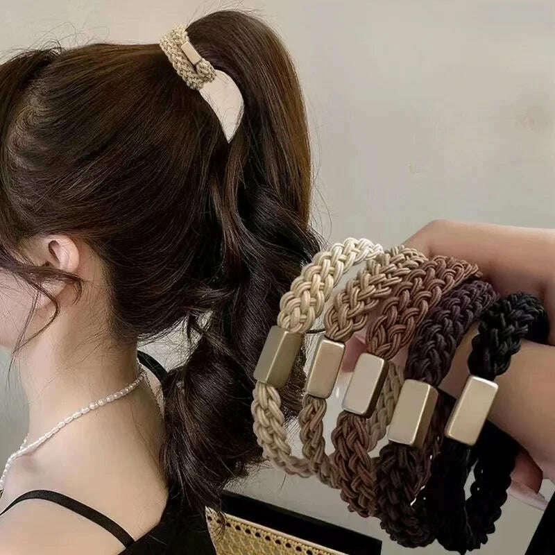 Elastic Hair Ties Scrunchies for Women and Girls