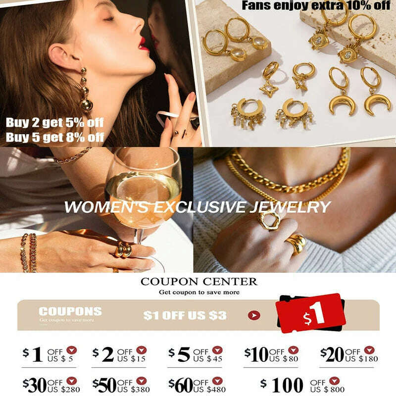 EILIECK 316L Stainless Steel Black Five Leaf Clover Pendant Necklace For Women Fashion New Party Gift Neck Chain Jewelry Collar