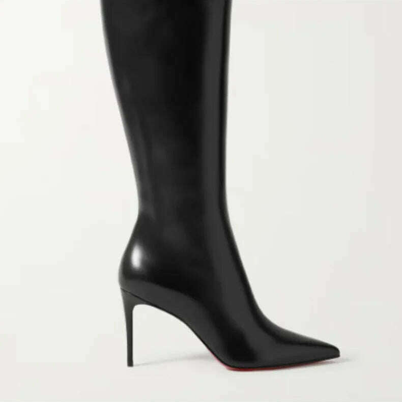 Ods Pointed Toe Knee High Boots