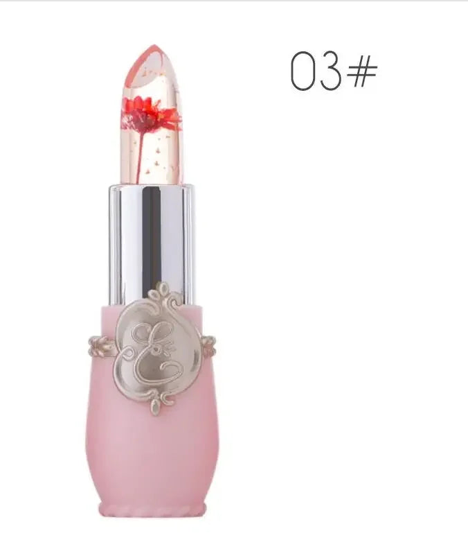 Waterproof Flower Lipstick Jelly – Color Changing