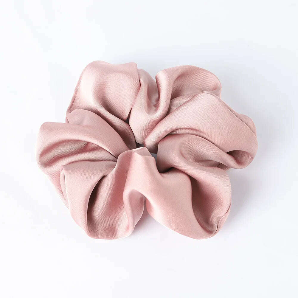 Oversize Satin Scrunchies Elastic Hair Ties