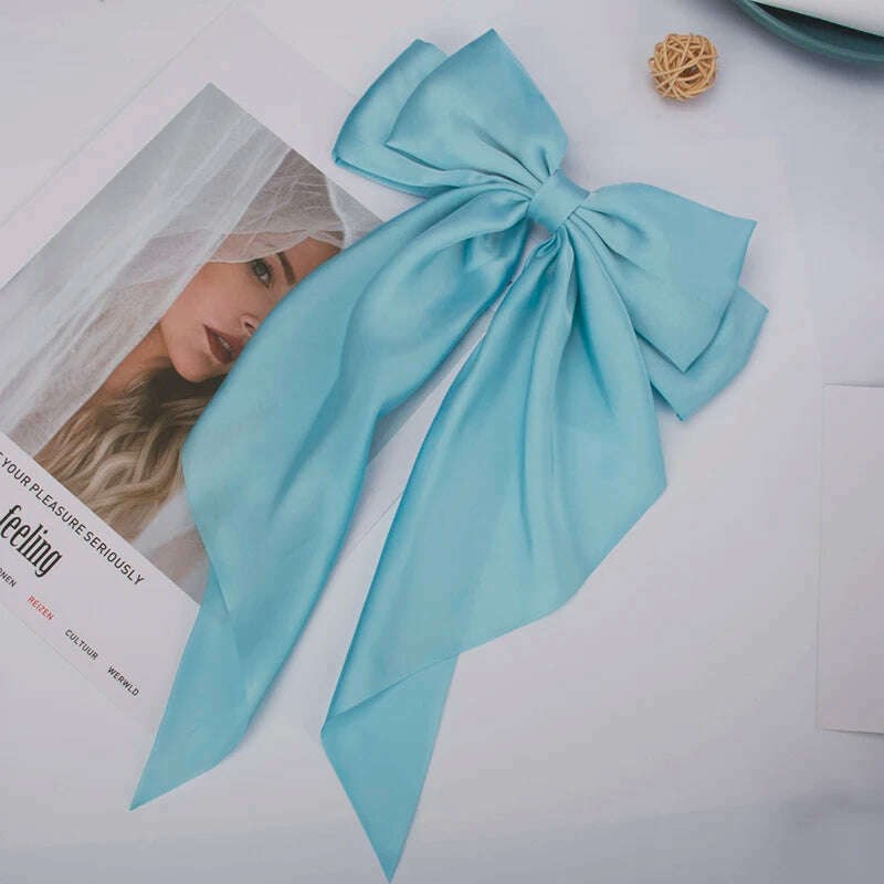 Bow Ribbon Hair Clip for Women