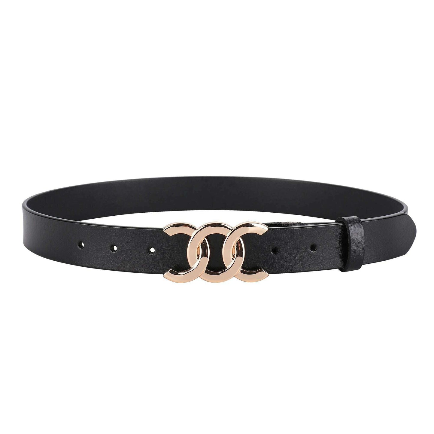 Genuine Leather Decorative Thin Women's Belt