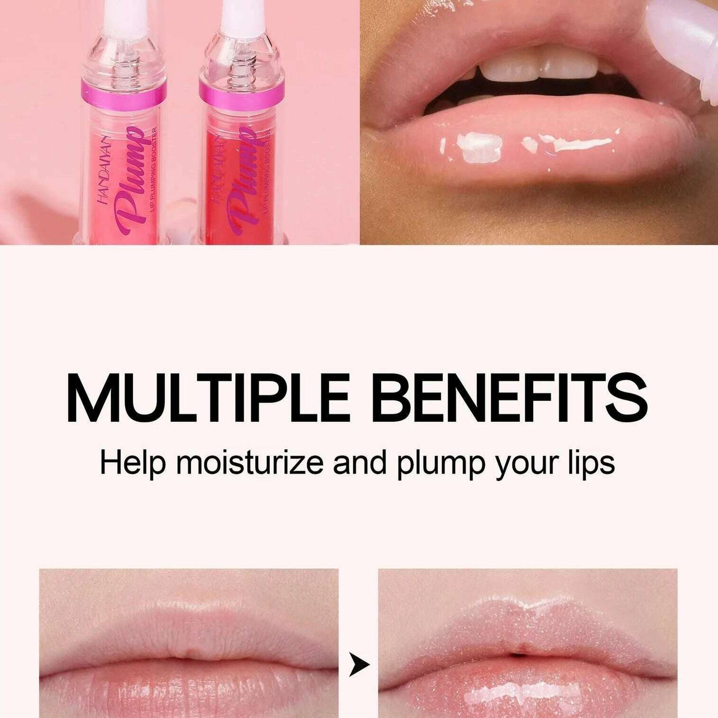 Handaiyan Lip Plumping Booster – Glitter Lip Gloss
