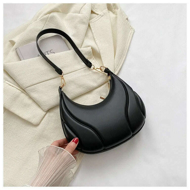 Retro Leather Shoulder Bags - Simple & Stylish Design