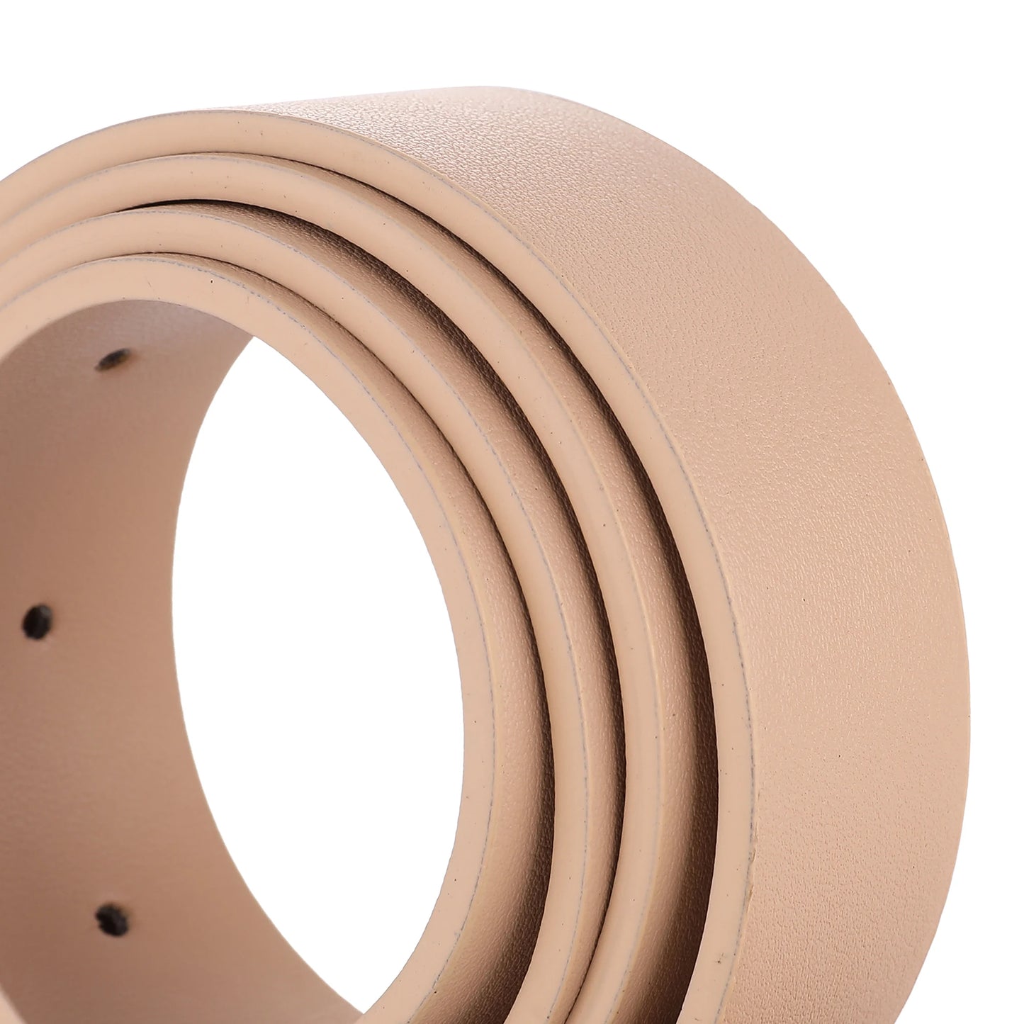 Women's Genuine Leather Belt with Flower Buckle