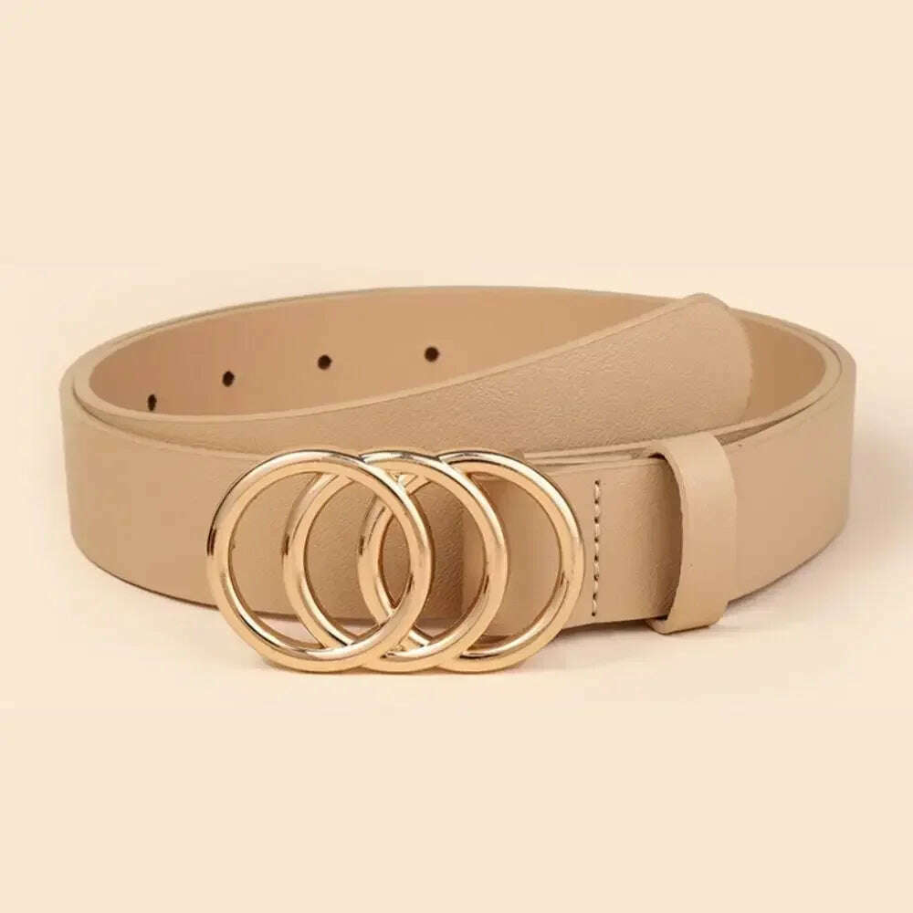 Waist Decoration Fashion Versatile Leather Belt