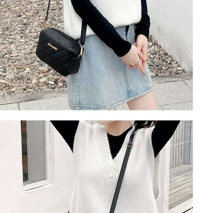Tassel Messenger Bag for Women 2024 Embroidery Crossbody