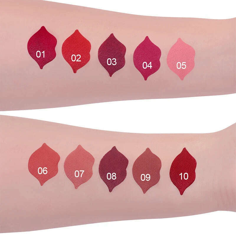 Waterproof Matte Velvet Lip Gloss – Long-Lasting Lipstick