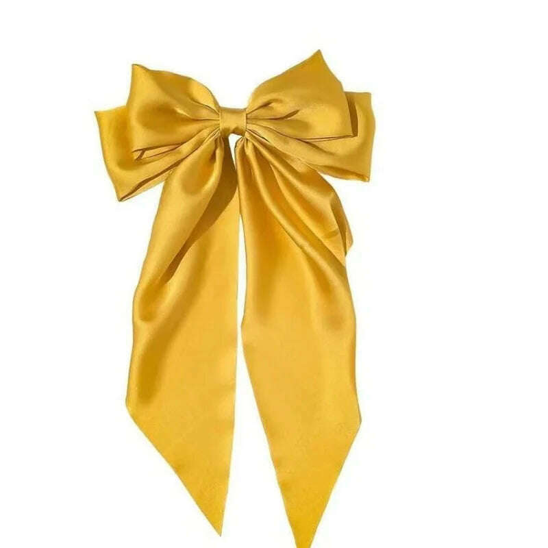 Bow Ribbon Hair Clip for Women