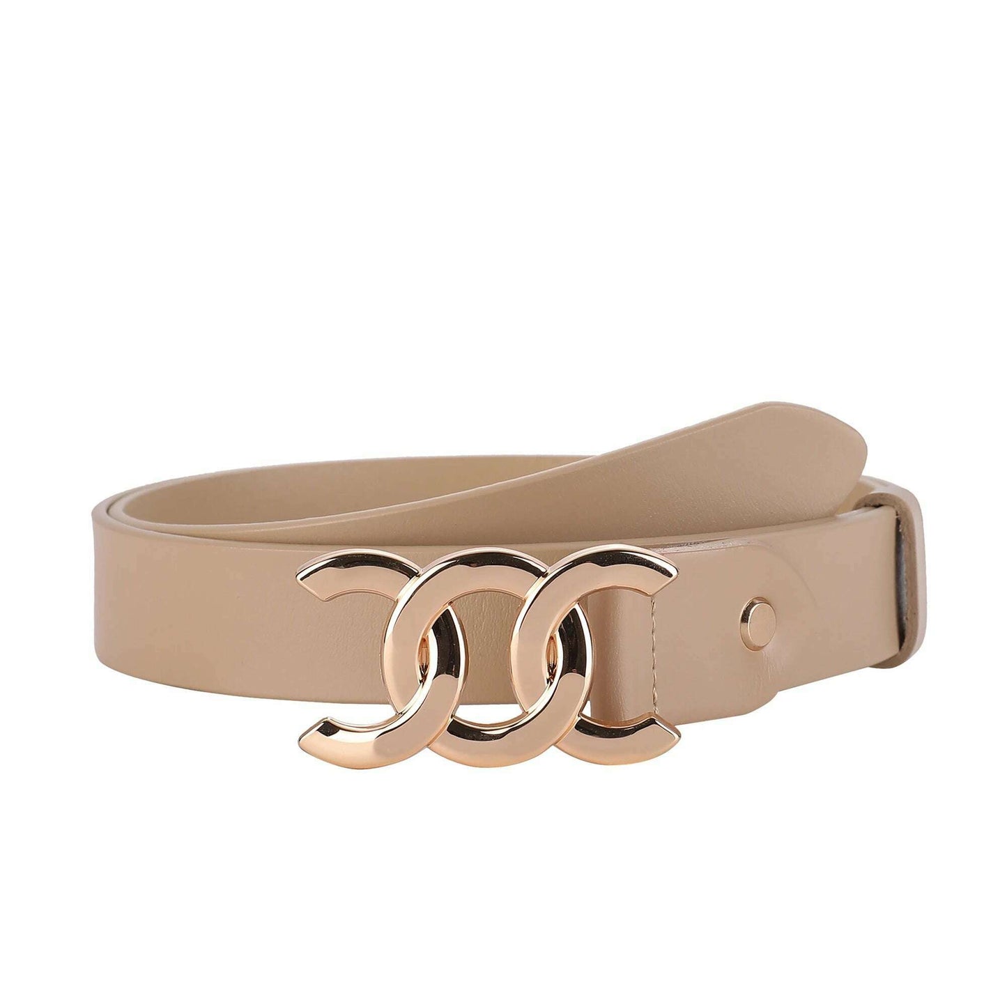 Genuine Leather Decorative Thin Women's Belt