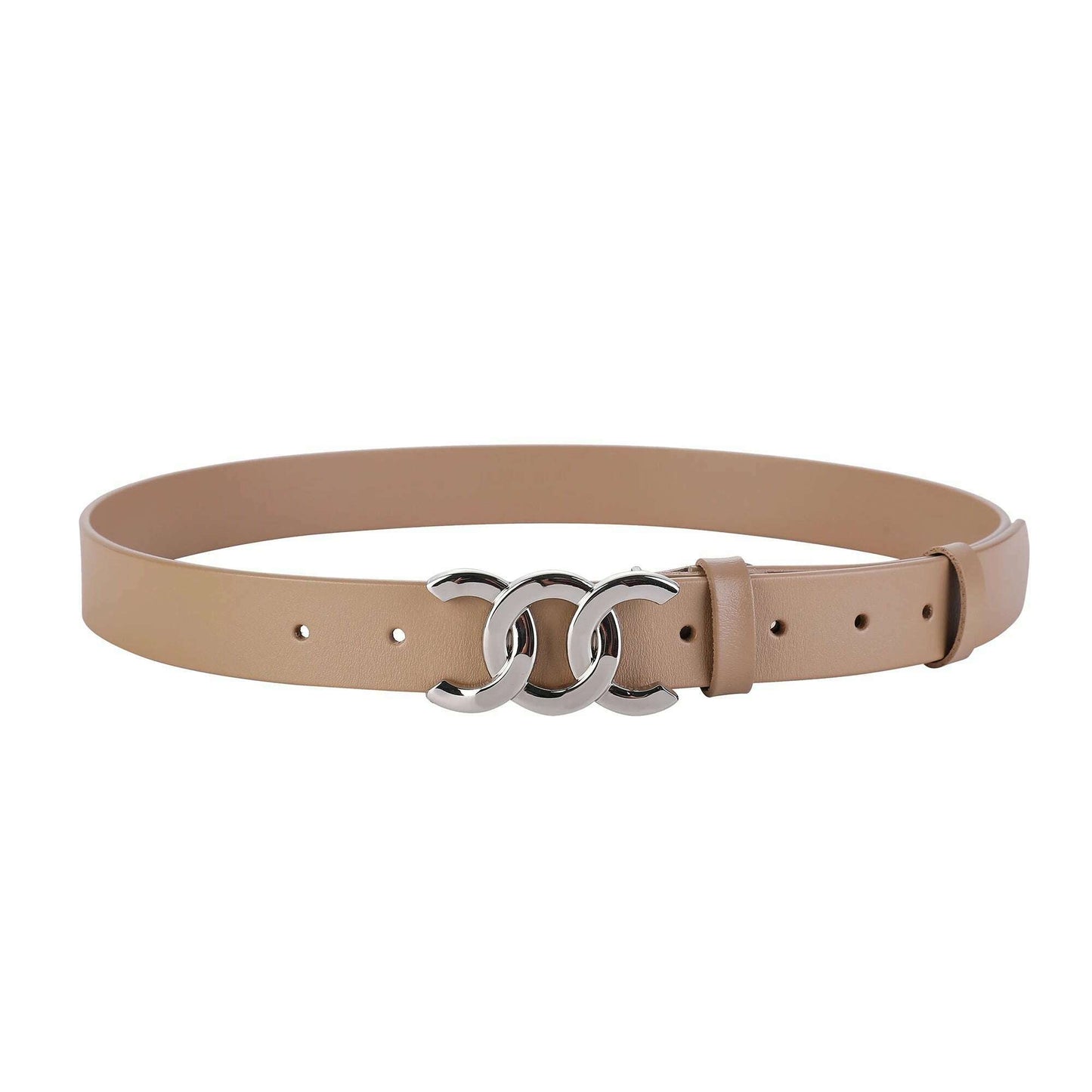 Genuine Leather Decorative Thin Women's Belt